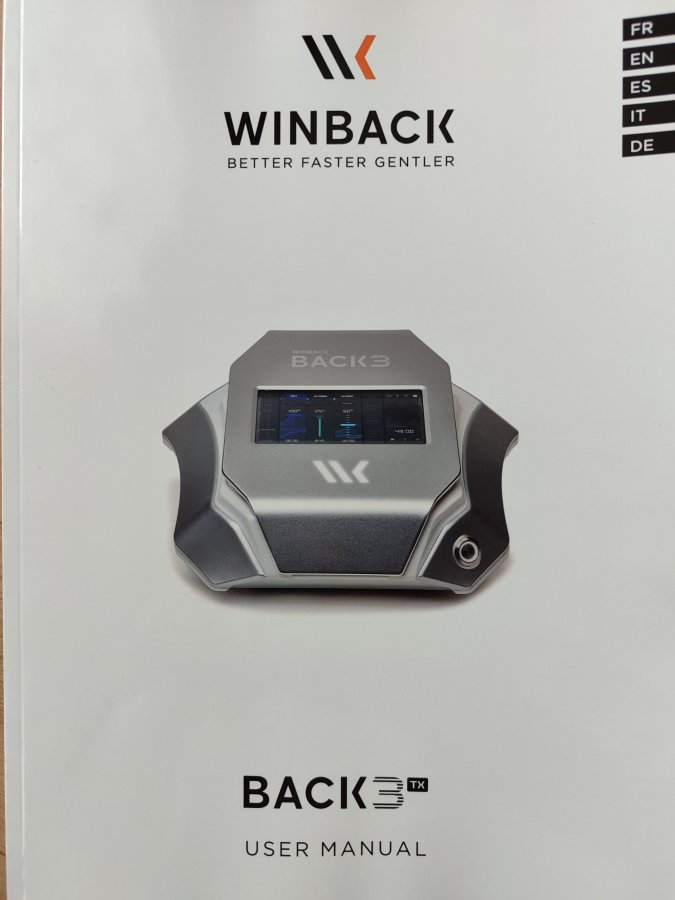 Winback 3 Tecar thérapie offre Matériels